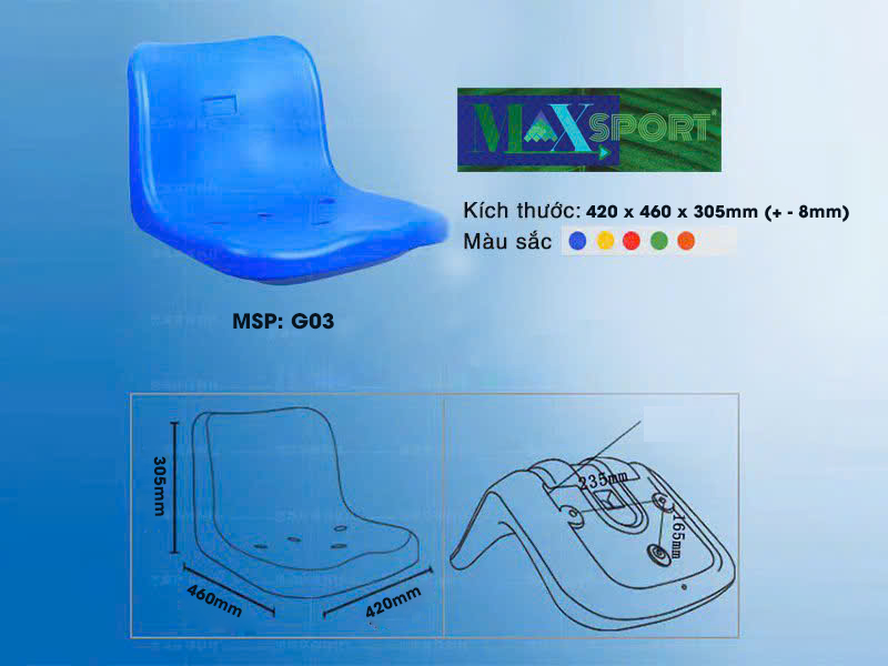 GHẾ KHÁN ĐÀI PTN-G03125